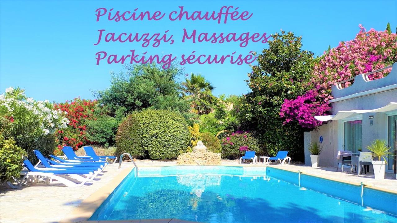 Hotel Les Jardins De Bormes, Sauna & Jacuzzi Eksteriør billede